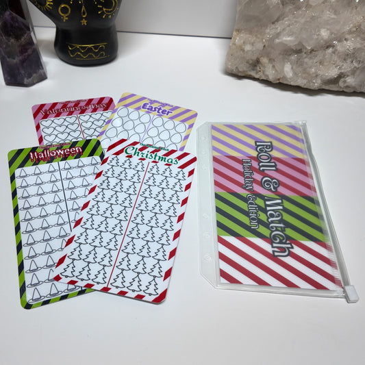 Holiday Roll & Match set