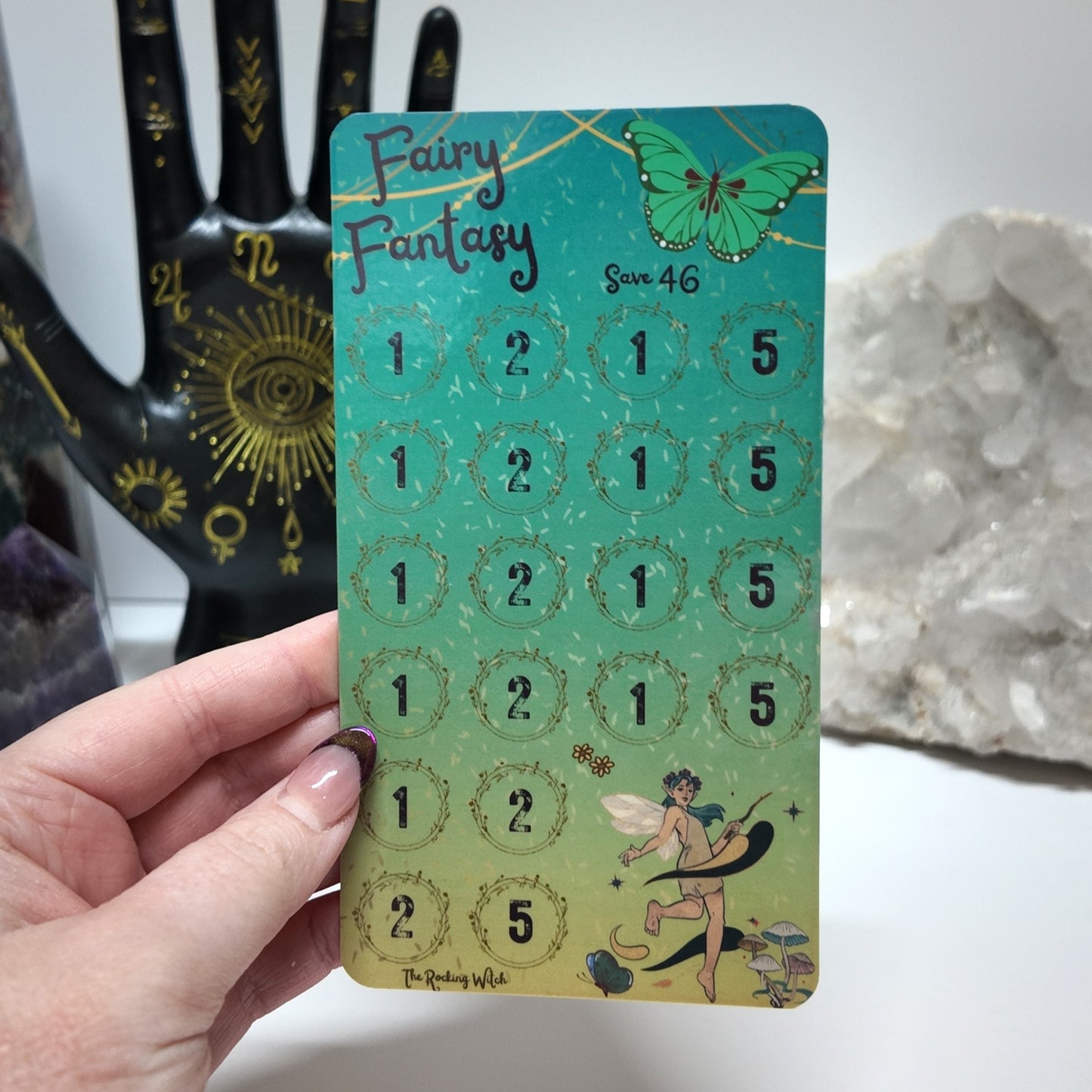 Fantasy woodland savings challenges