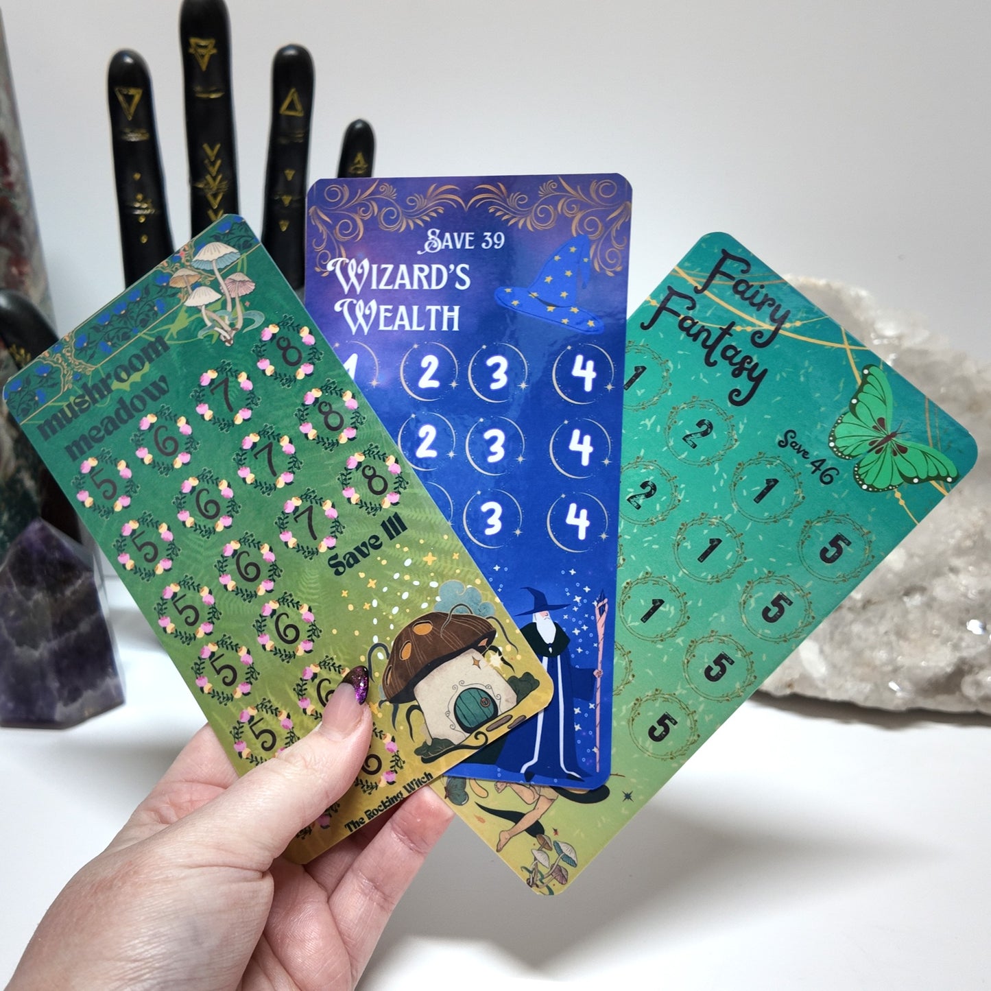 Fantasy woodland savings challenges