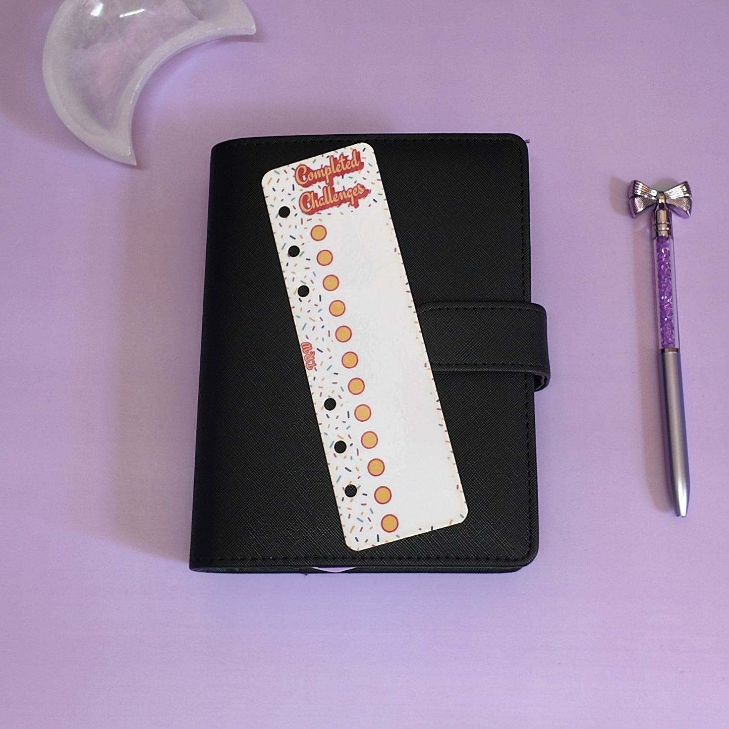 Completed challenge bookmark tracker