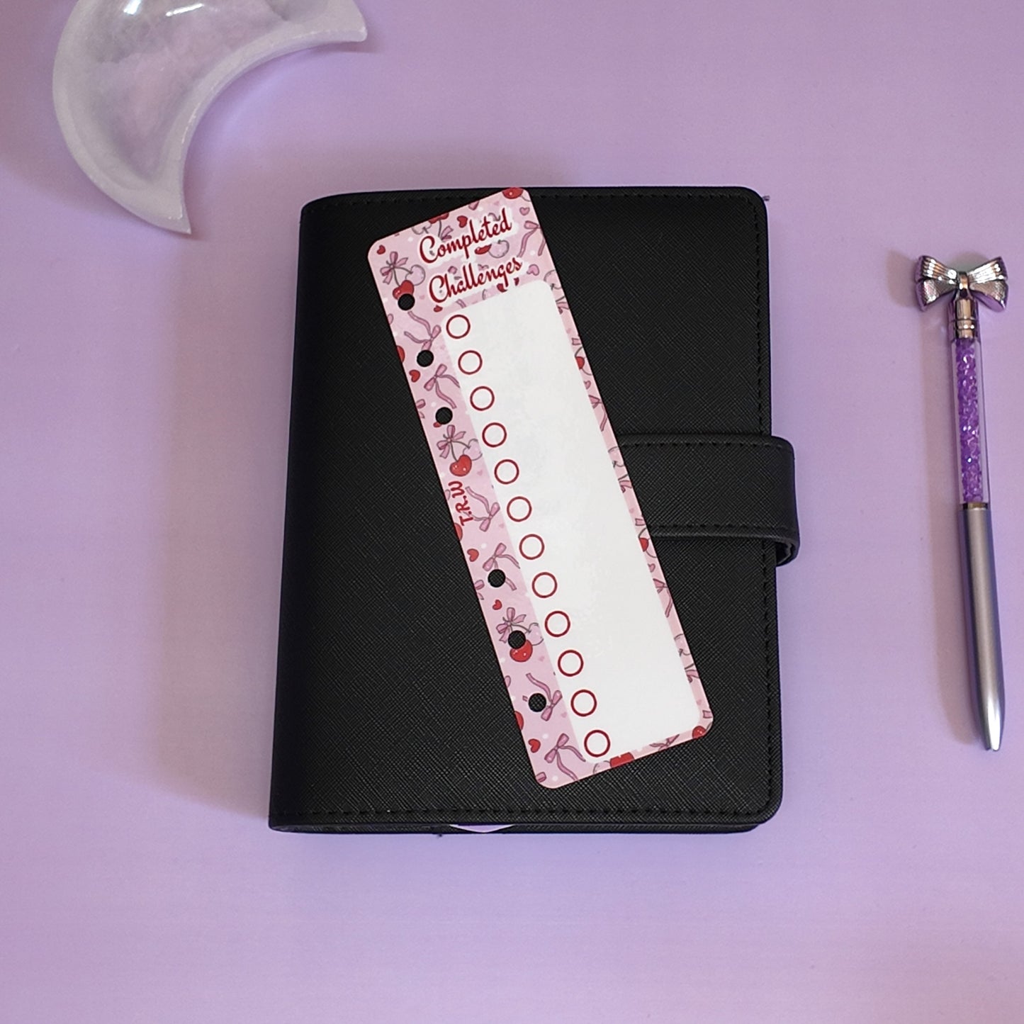 Completed challenge bookmark tracker