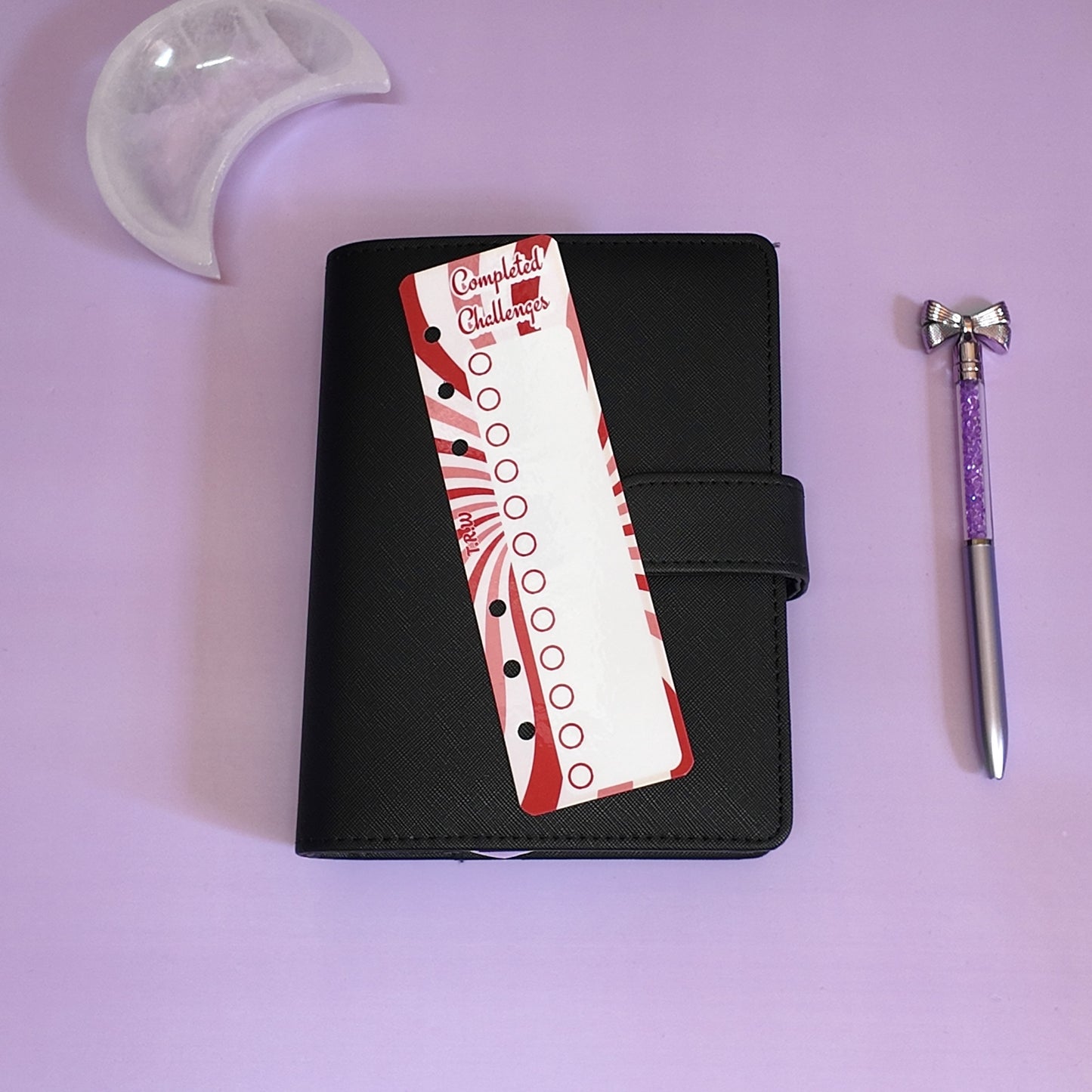Completed challenge bookmark tracker