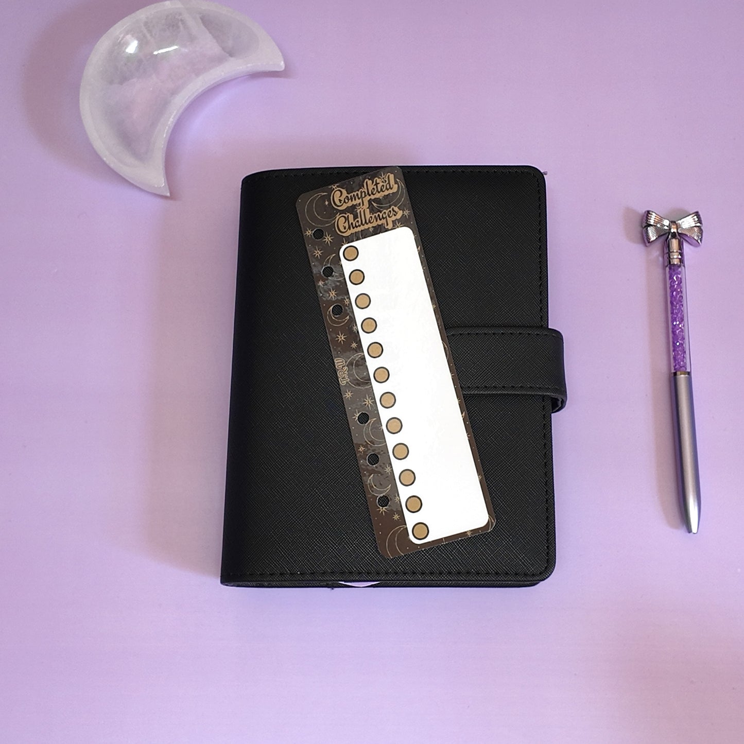 Completed challenge bookmark tracker