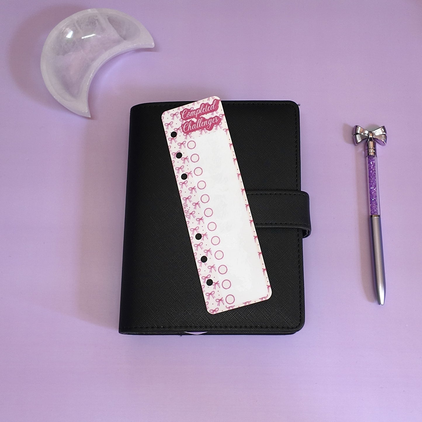 Completed challenge bookmark tracker
