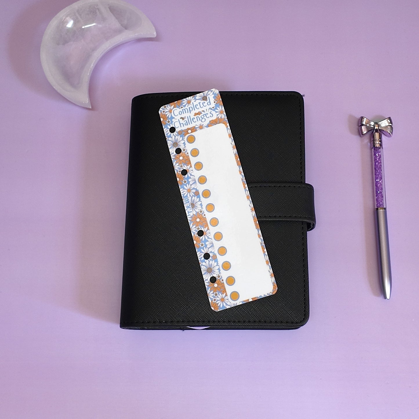Completed challenge bookmark tracker