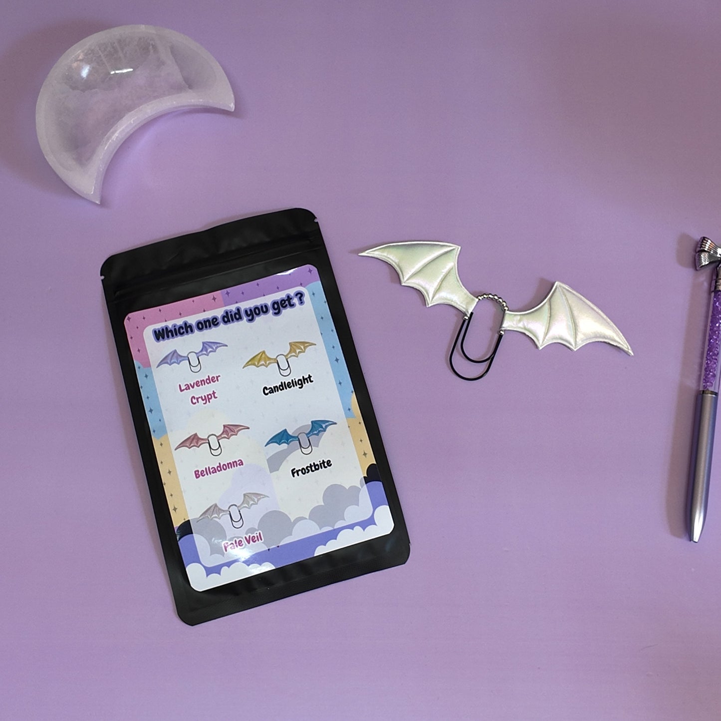 Mystery wing paperclip blind bag