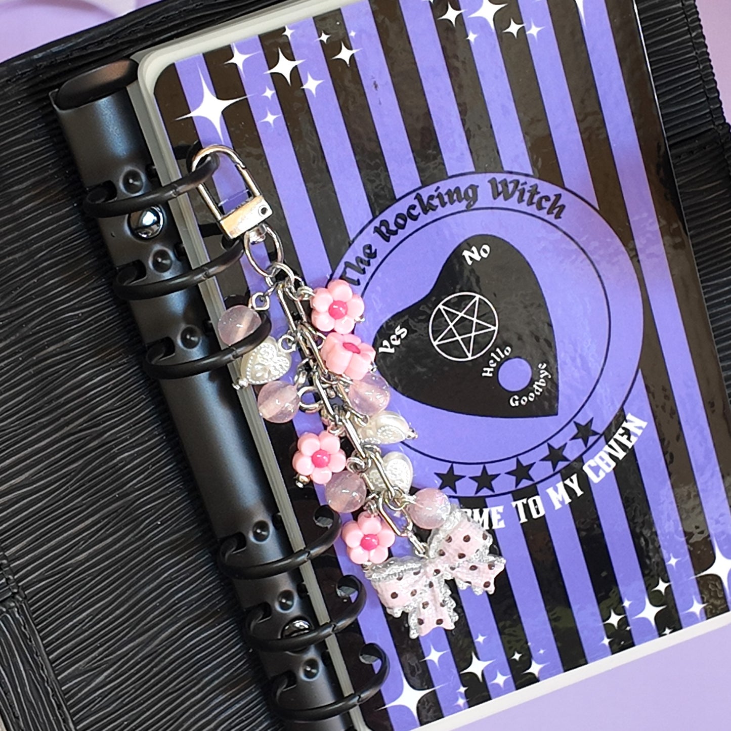 Bow Binder Charm