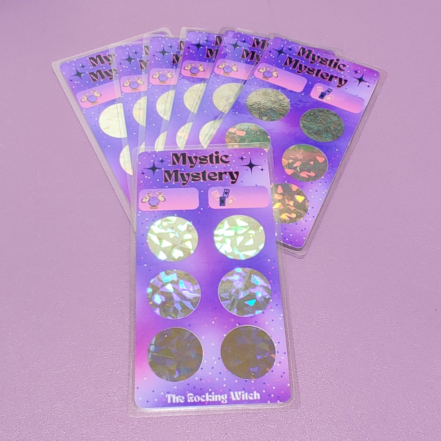 Mystic Mystery scratch off savings challenge