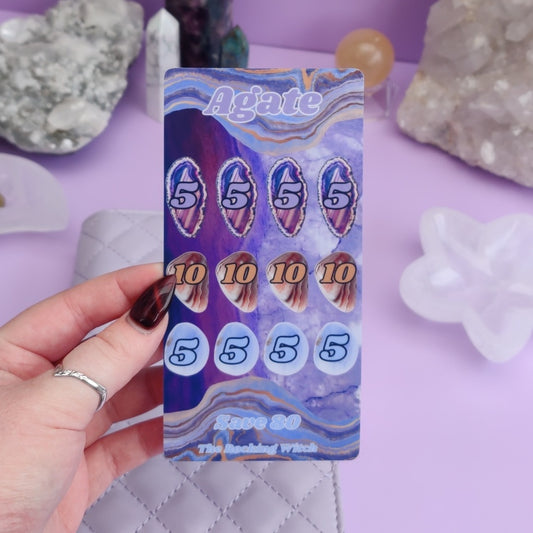 Agate savings tracker