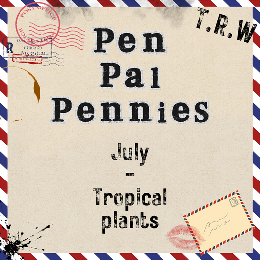 Pen Pal Pennies JULY