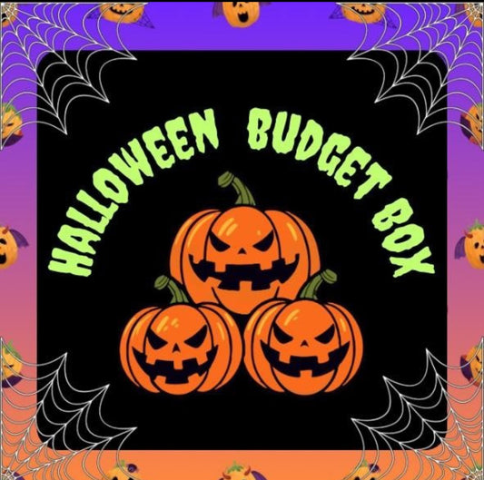 Halloween budget  mystery box