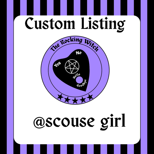 Custom Listing for @ scouse girl