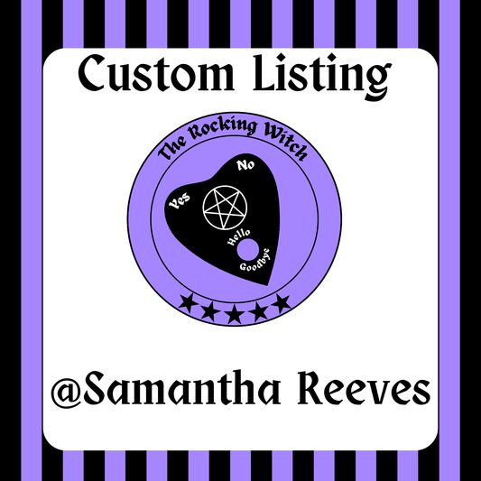 Custom Listing for @Samantha Reeves