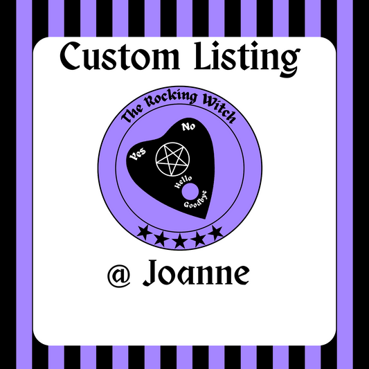 Custom Listing for @ Joanne