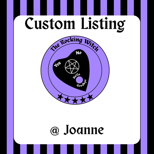 Custom listing for @ Joanne