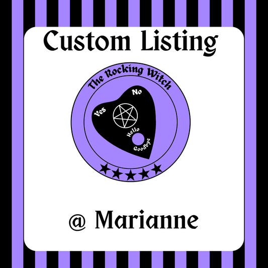 Custom for Marianne