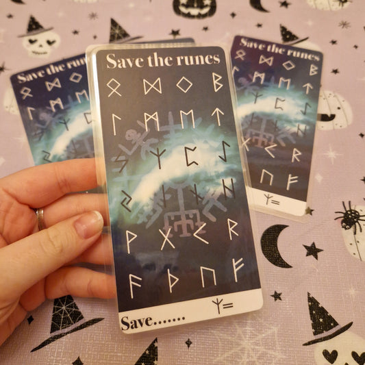 Save the runes challenge insert