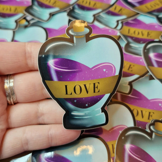 Love Potion vinyl sticker