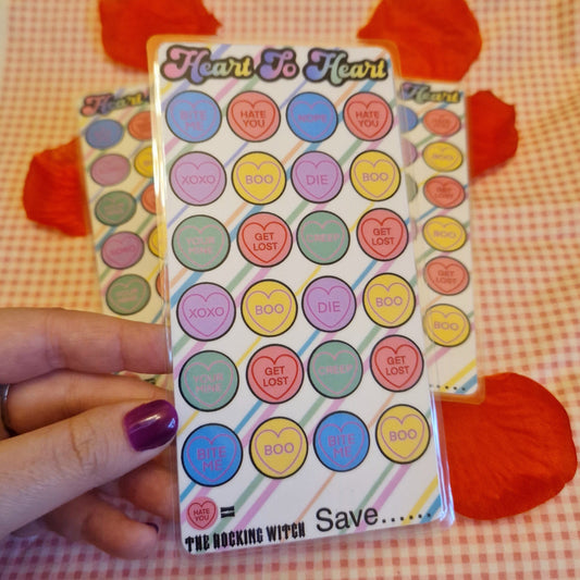 Heart to heart challenge insert