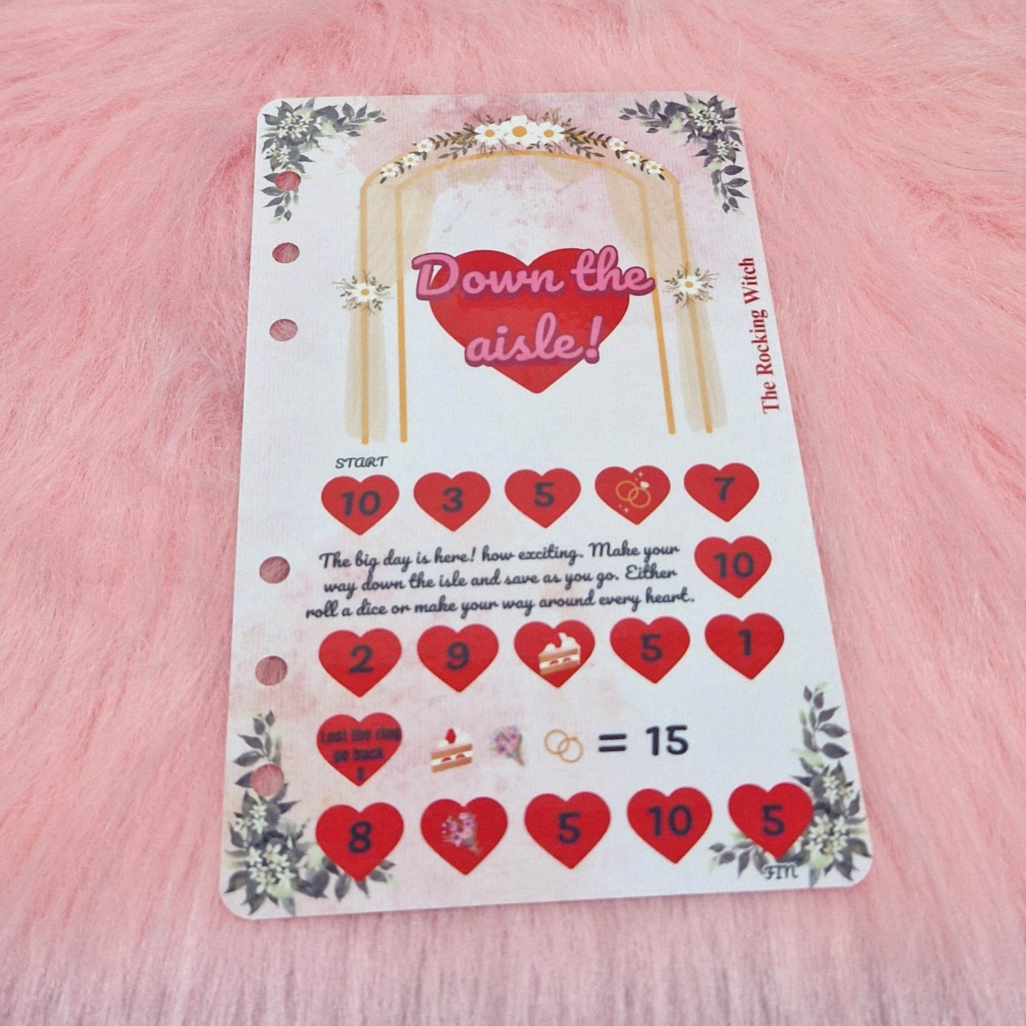 Down the aisle! Savings challenge