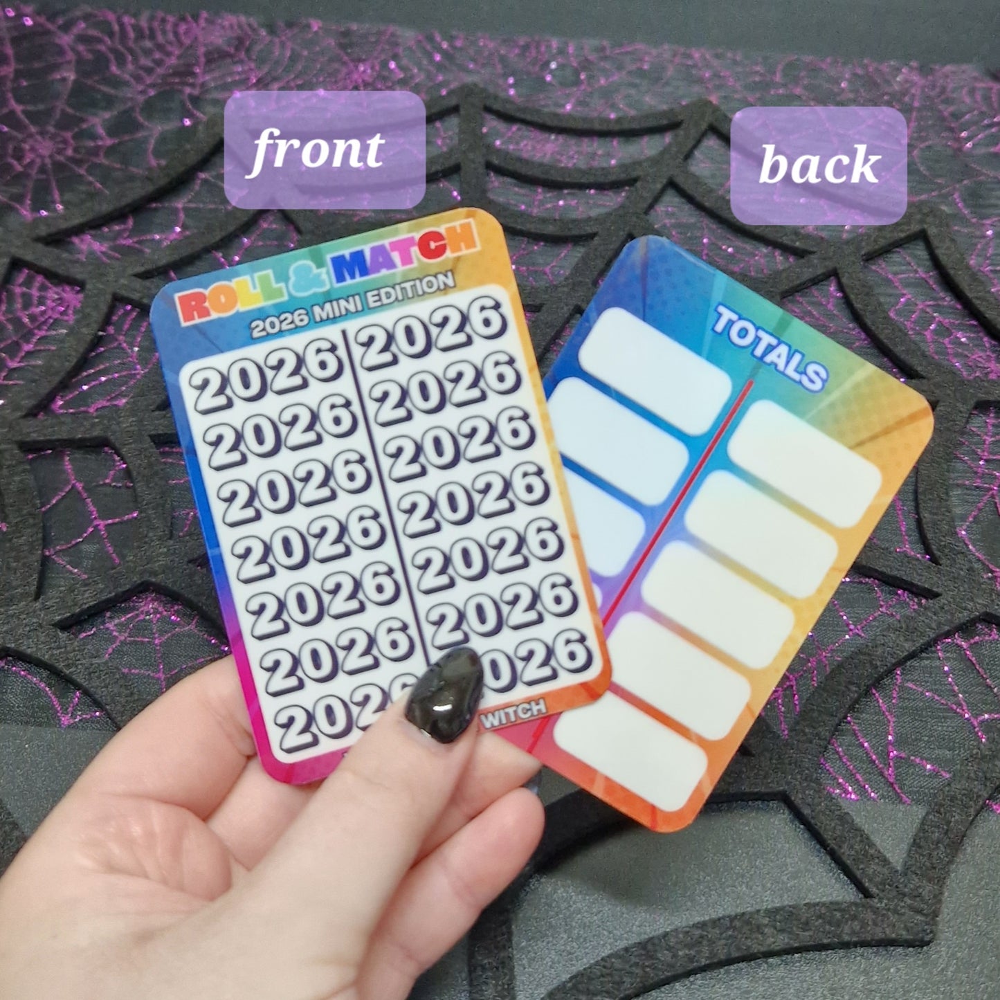 Roll and match MINIS NEW