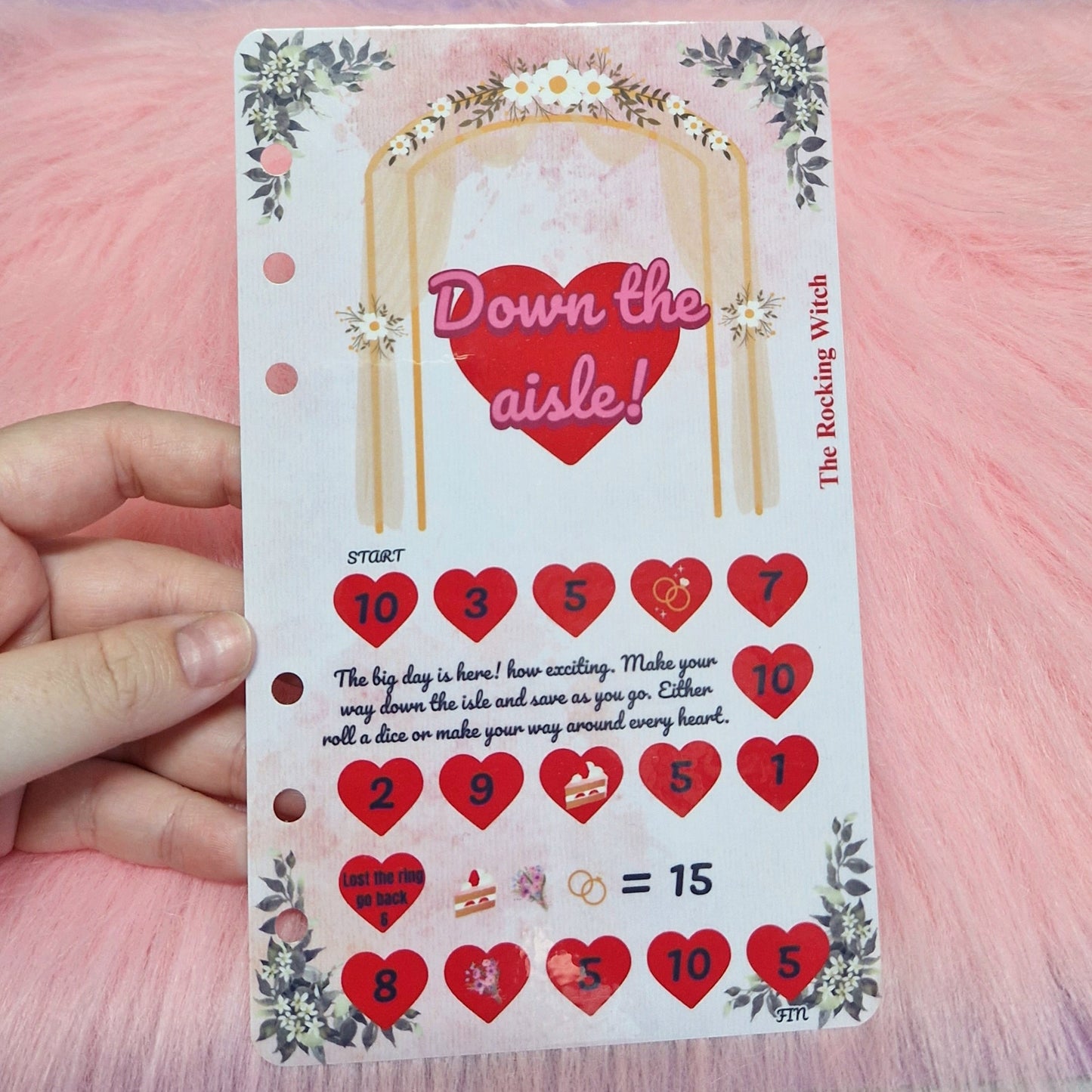 Down the aisle! Savings challenge