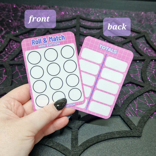 Roll and match MINIS NEW